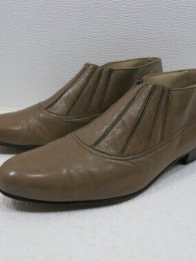 Rodolfo Valentino Elastic Leather Dress Men's Comfort Boots Size 7.5